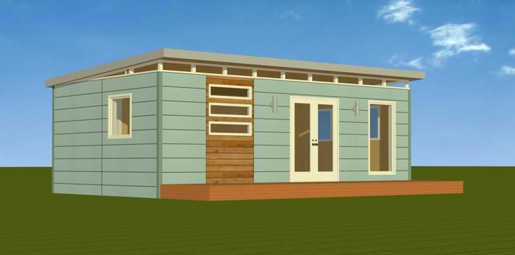 Modern 16x26 ADU & Backyard Studios