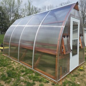 8’x16′ Wood Gothic Arch Greenhouse