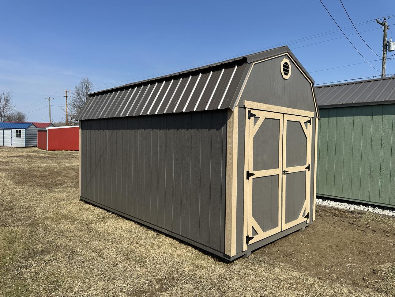 Traditional Lofted Barn 8x16