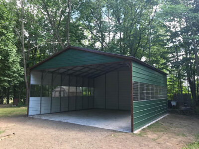 C-06: 24x25x10 Steel Carport