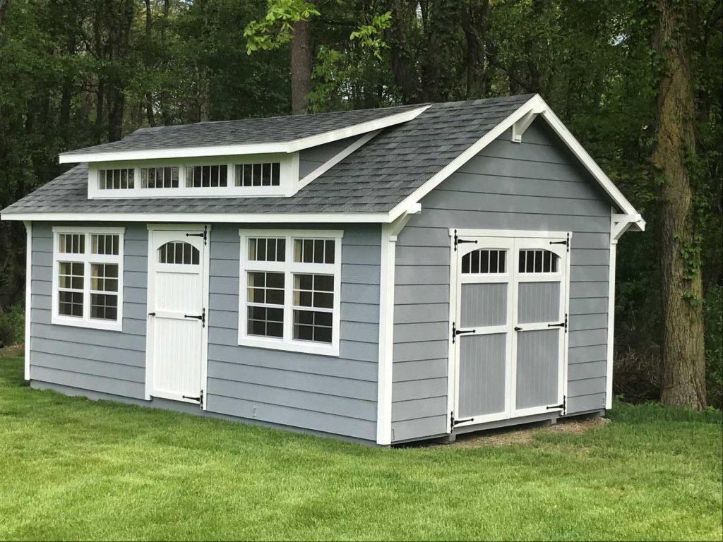 4 Transom Garden Shed with LP Siding