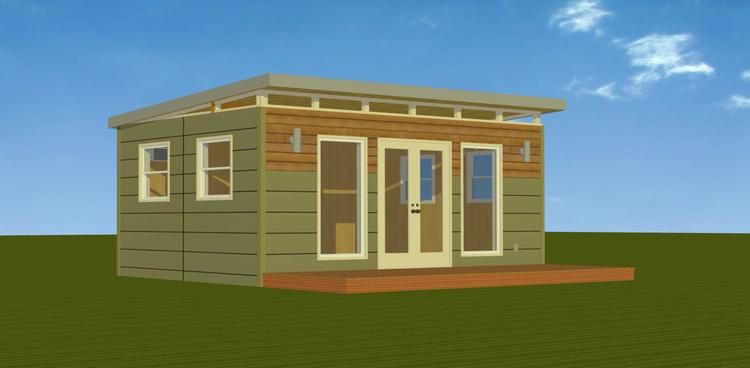 Modern 14x20 ADU & Backyard Studios