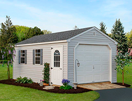 One Car Garages