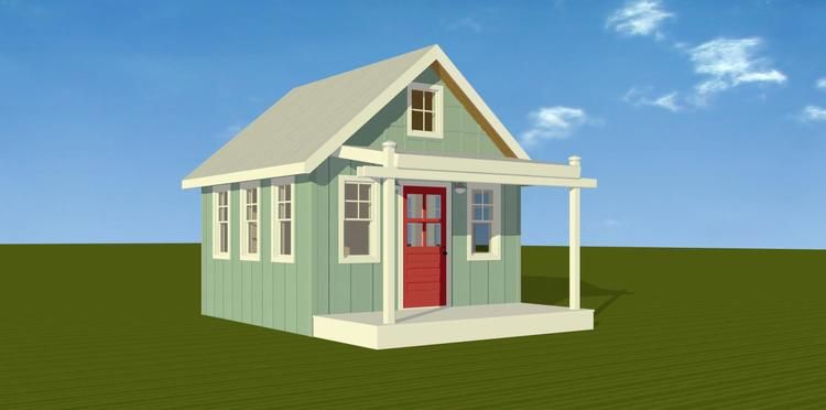 Cottage 14x14 ADU & Backyard Studios