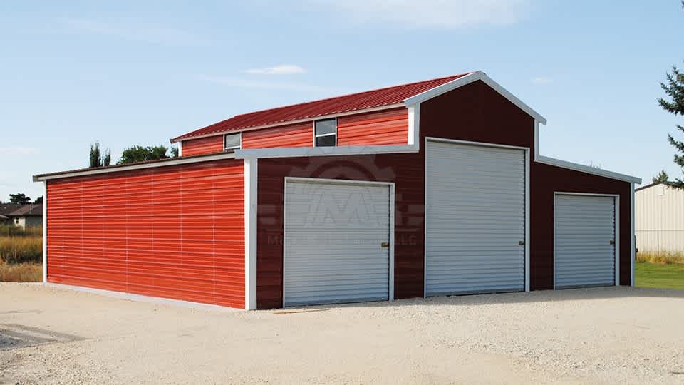 A-Frame Metal Barn