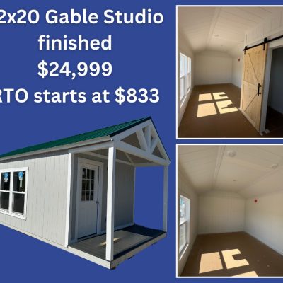 Gable Studio Finished