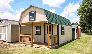 Portable Gambrel Cabins