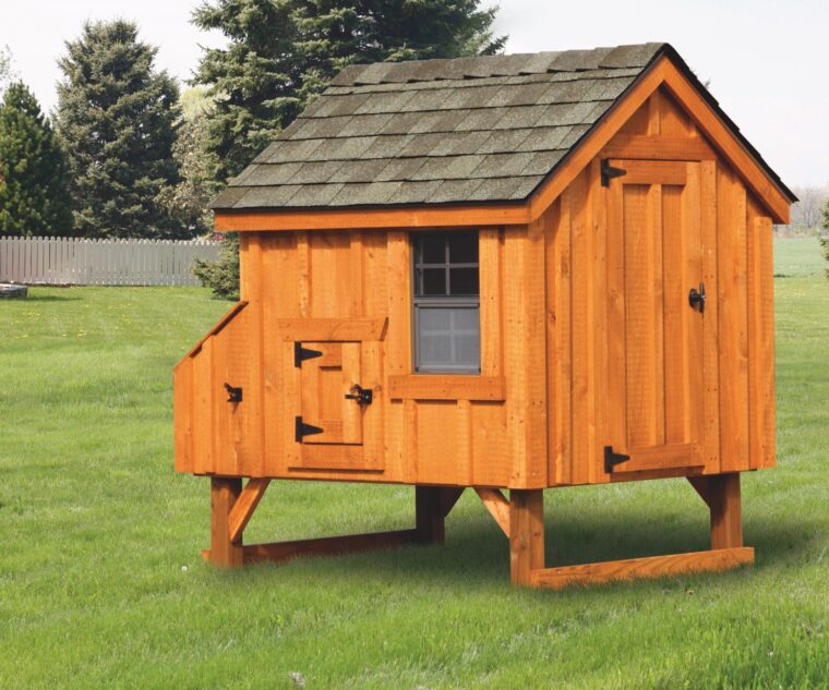 A-Frame Chicken Coop