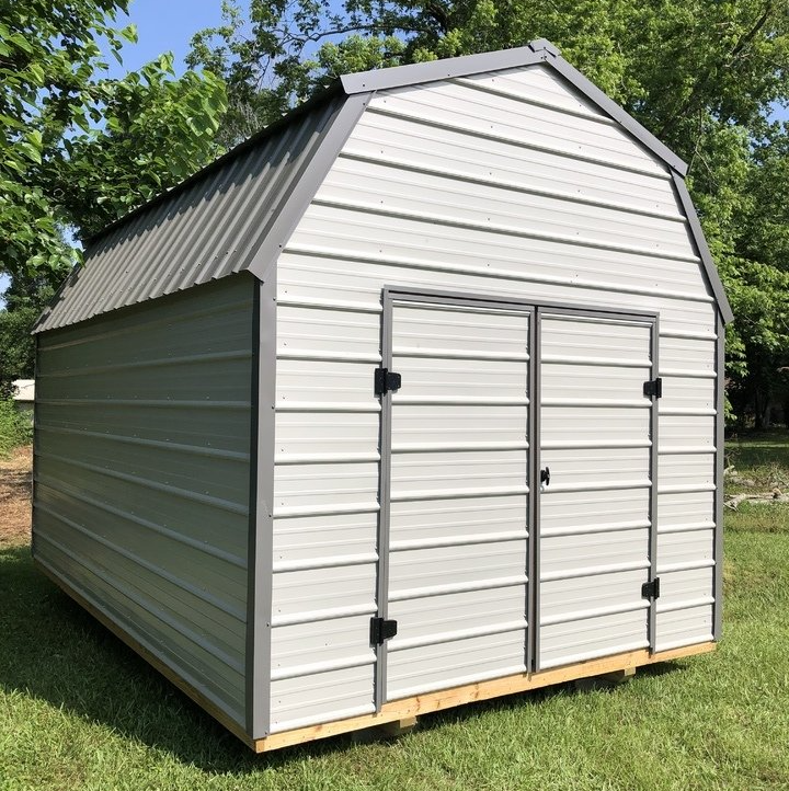 Metal Lofted Barn