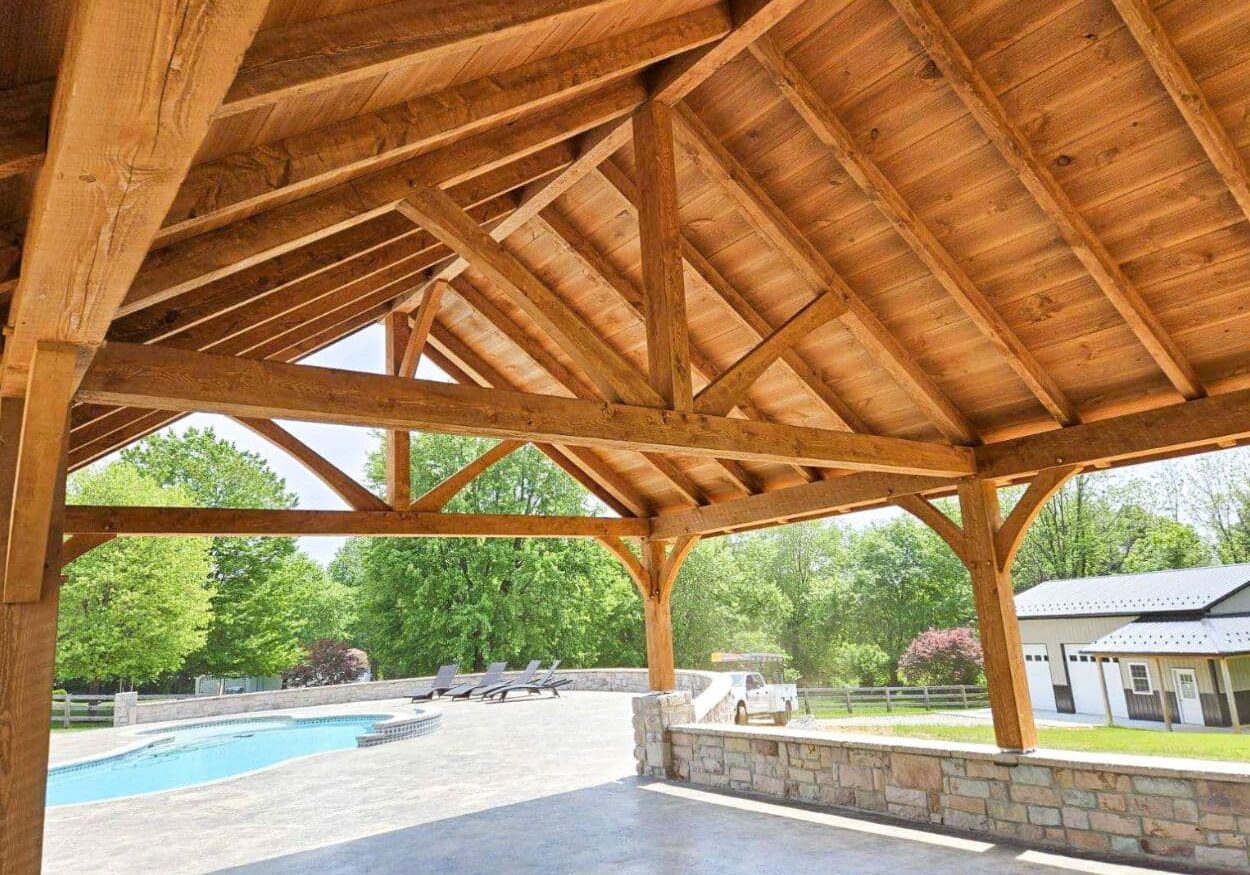 Timber Frame Pavilion Kits