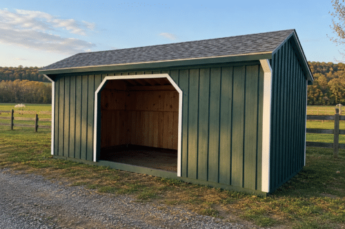 Run-In Shed – Pewter Gray Shingles – Located in Greenwood, SC!