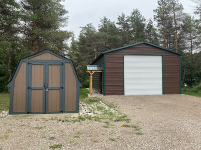 G-04: 24x40x12 Steel Garage