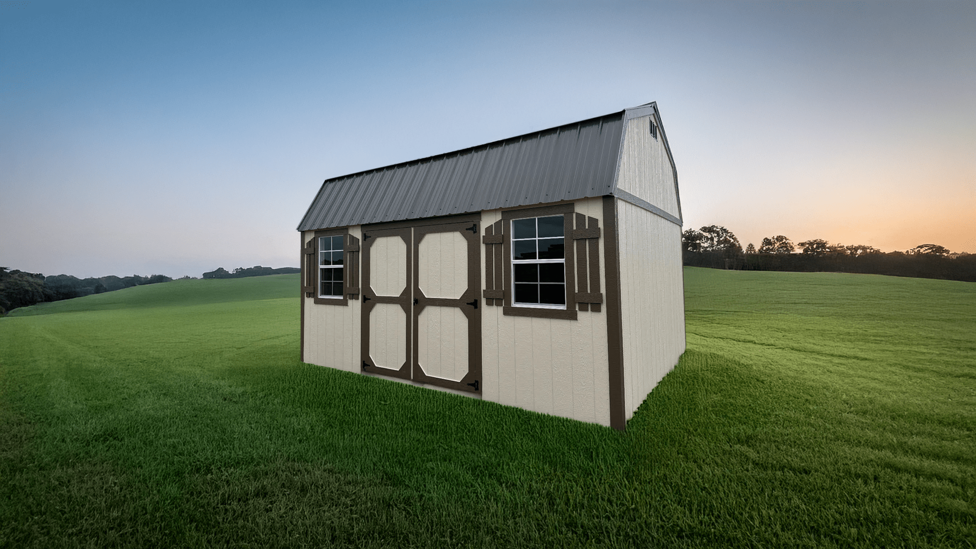Lofted Garden Shed