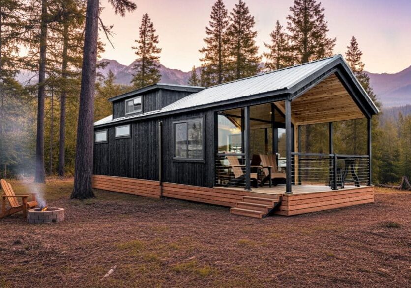 Scandinavian Sierra Cabin