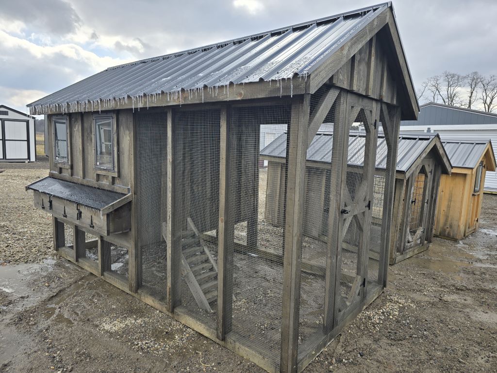 Chicken Coops – Raised Interior or Walk-In Styles