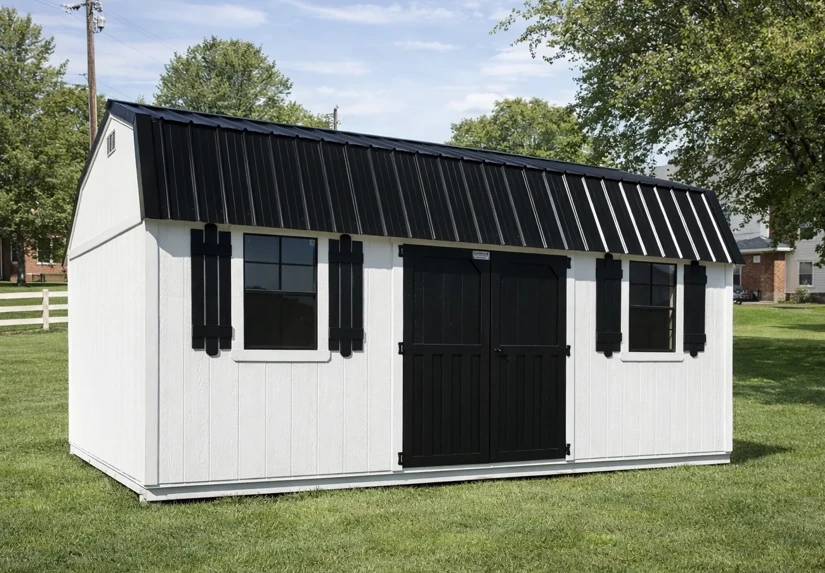 Lofted Garden Shed