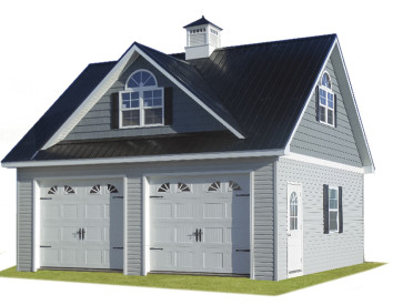 Custom Built Garage 22' x 24' A-Frame