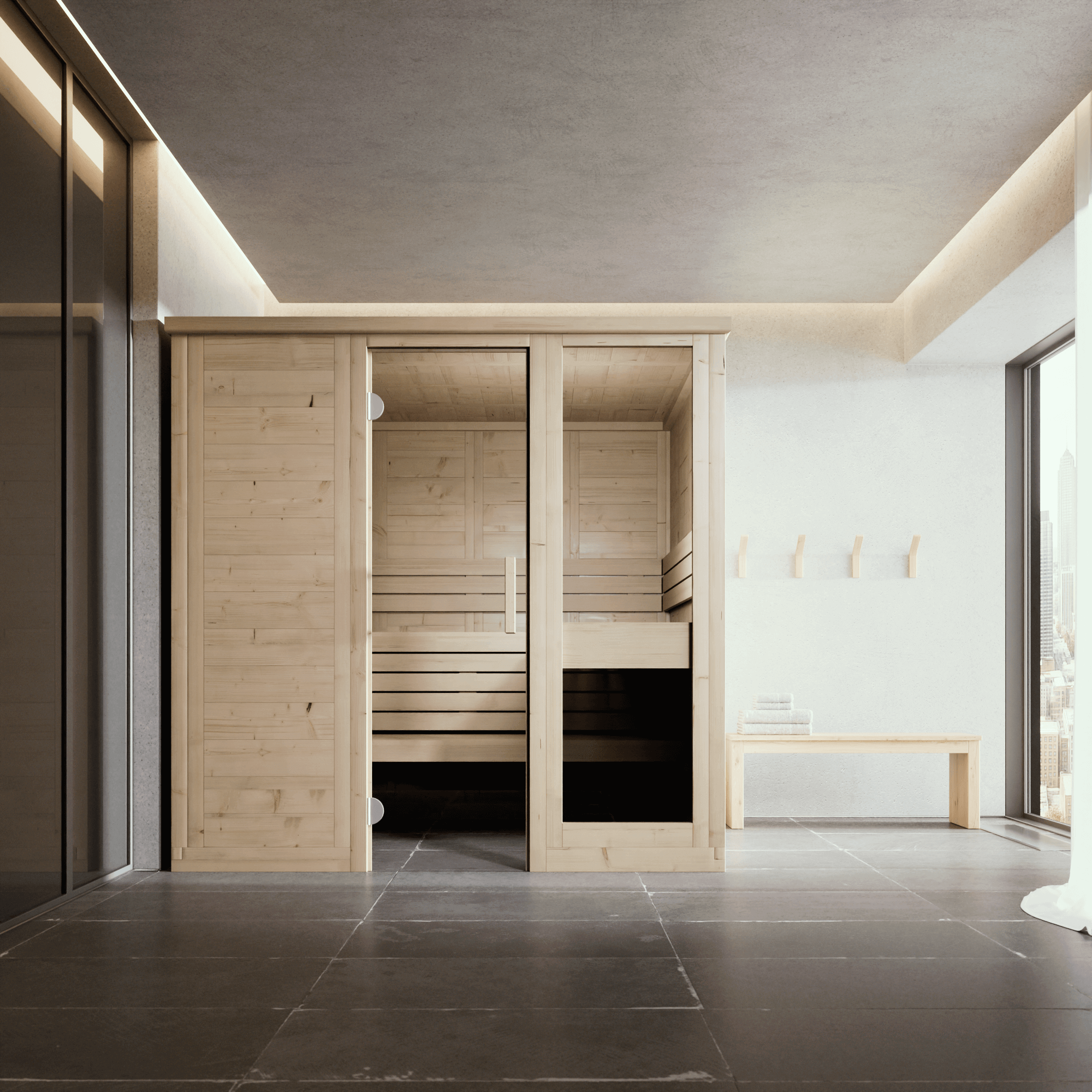 Alpina Outdoor Sauna — Harvia Collection thumbnail 3
